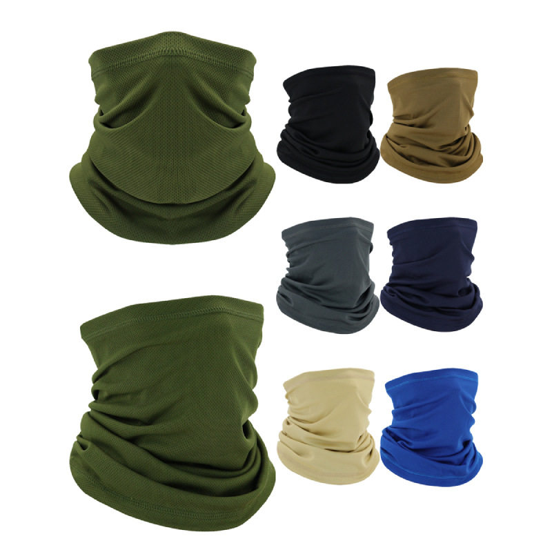 户外骑行面罩男战术迷彩头套防晒头巾自行车小帽头盔内帽跨境