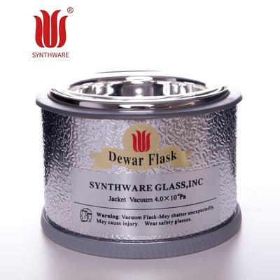 欣维尔SYNTHWARE 平底杜瓦瓶 金属铝壳 Boro3.3高硼硅玻璃 F25