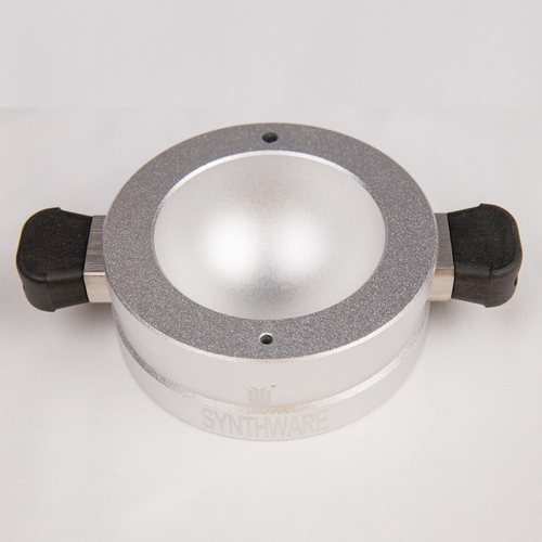 欣维尔SYNTHWARE 圆底烧瓶加热铝块 带胶木手柄 无底座款 货号H20