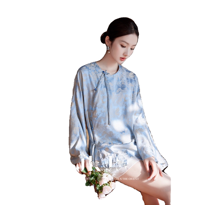 JKJS盘扣女衬衫高级感上衣