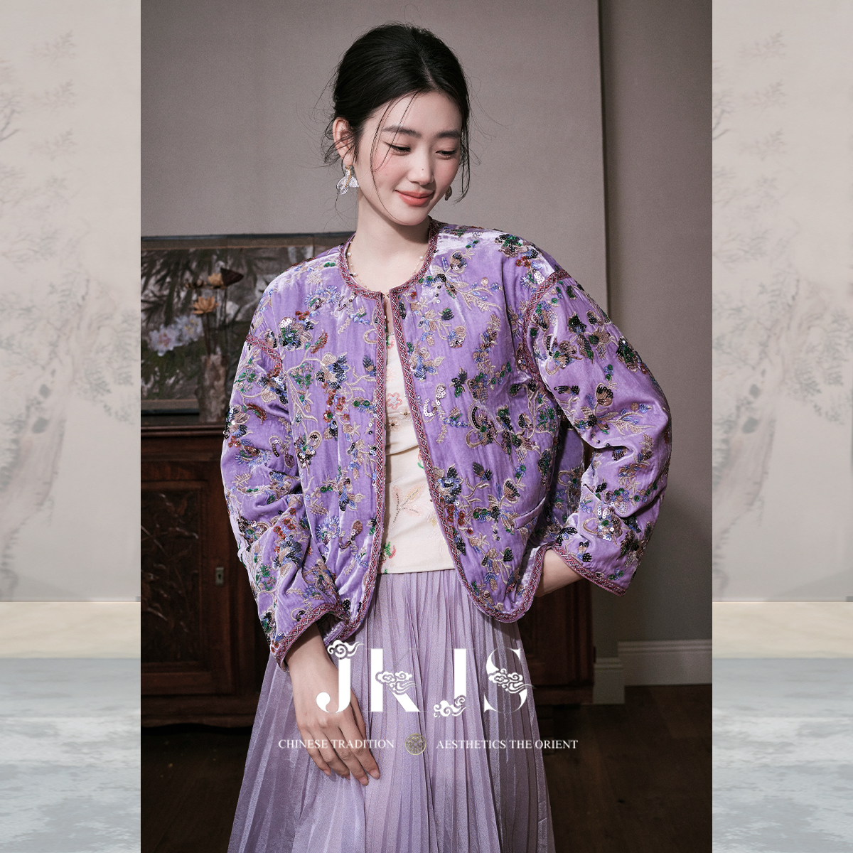 JKJS复古棉衣外套新中式