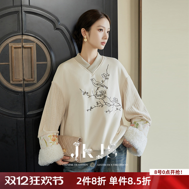 JKJS新中式卫衣国风女装