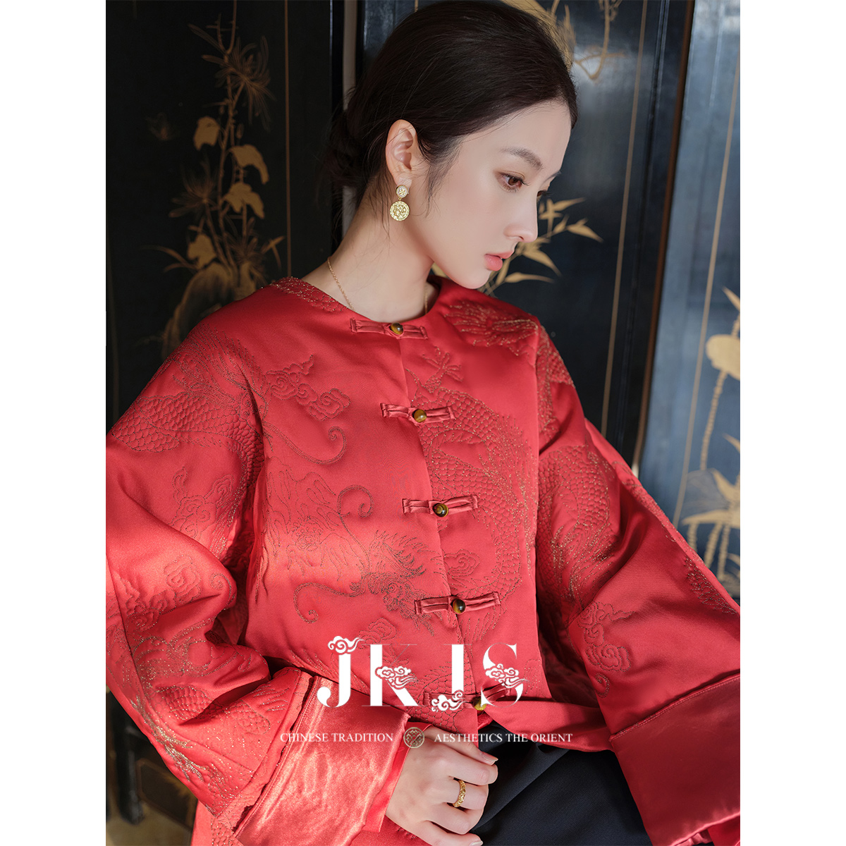 新中式棉服秋冬JK&JS棉衣