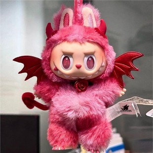 拉布布三代娃衣17cm公仔玩偶服装前方高能爱labubu衣服小恶魔着替