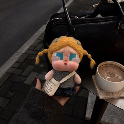 Crybaby新品咕噜咕噜娃衣哭娃Vacation度假风搪胶上衣牛仔裤套装
