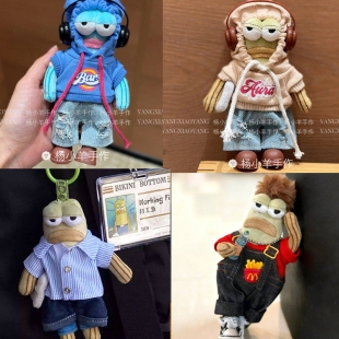 仅娃衣~泡泡玛特比奇堡的居民们衣服丑鱼酷酷鱼卫衣娃衣着替