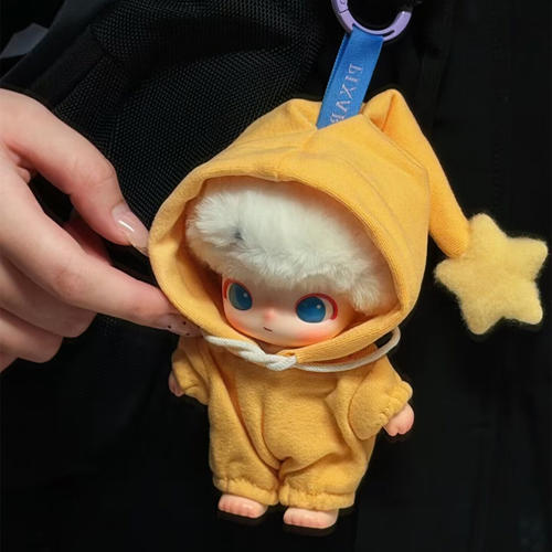 dimoo娃衣皮克斯pixar搪胶衣服苏利文小米10cm衣服娃娃星星人服装