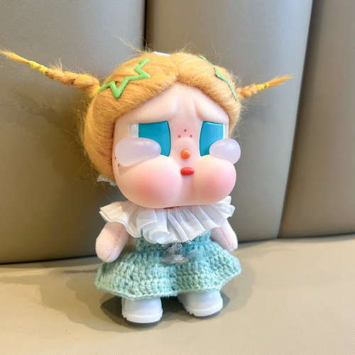 哭娃衣服crybaby咕噜咕噜娃衣度假系列搪胶挂件10cm公仔服装配饰