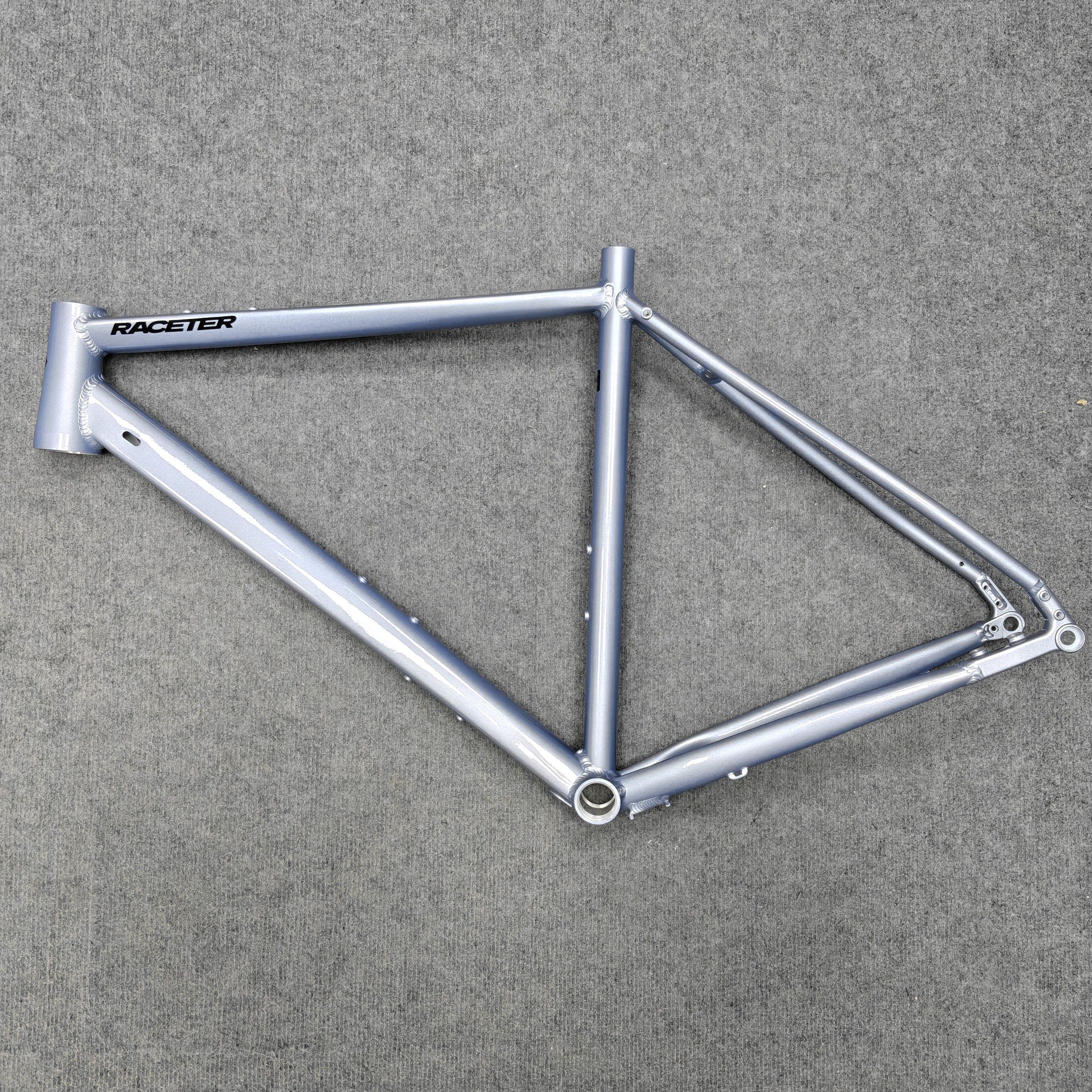 高强度铝合金桶轴砾石公路车瓜车旅行车自行车车架碟刹通勤健身