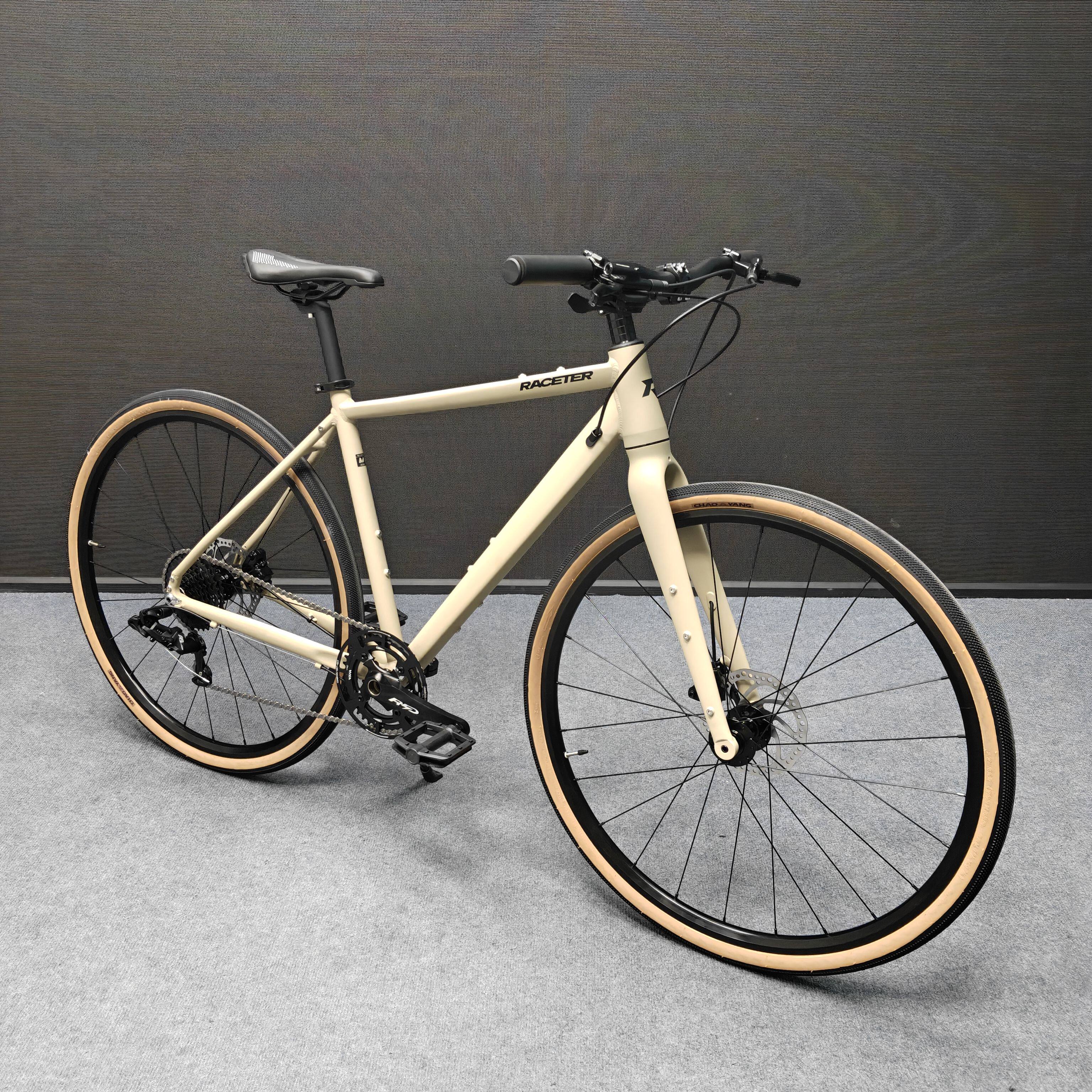 【绝对好骑】瑞仕达平把公路车瓜车桶轴油刹120响培林轮组