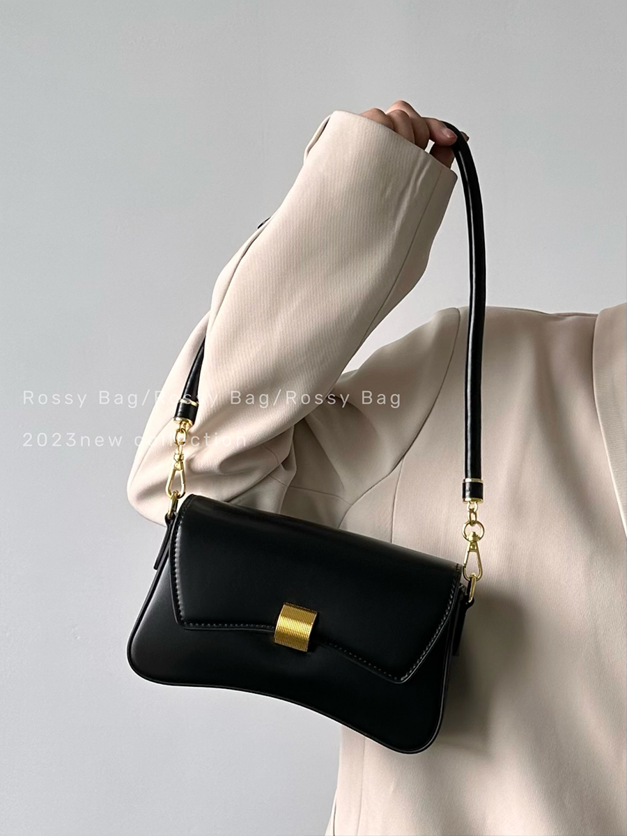 ROSSY BAG 小众法棍包 高级感腋下包包女包通勤百搭单肩斜挎包