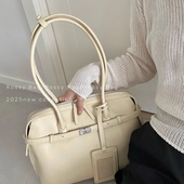 ROSSY BAG 书呆子公文包小众百搭大容量通勤单肩腋下手提包包女