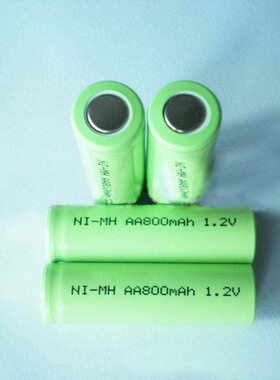 足容镍氢电池5号 Ni-MH AA800mAh 1.2V草坪灯LED灯玩具车电池