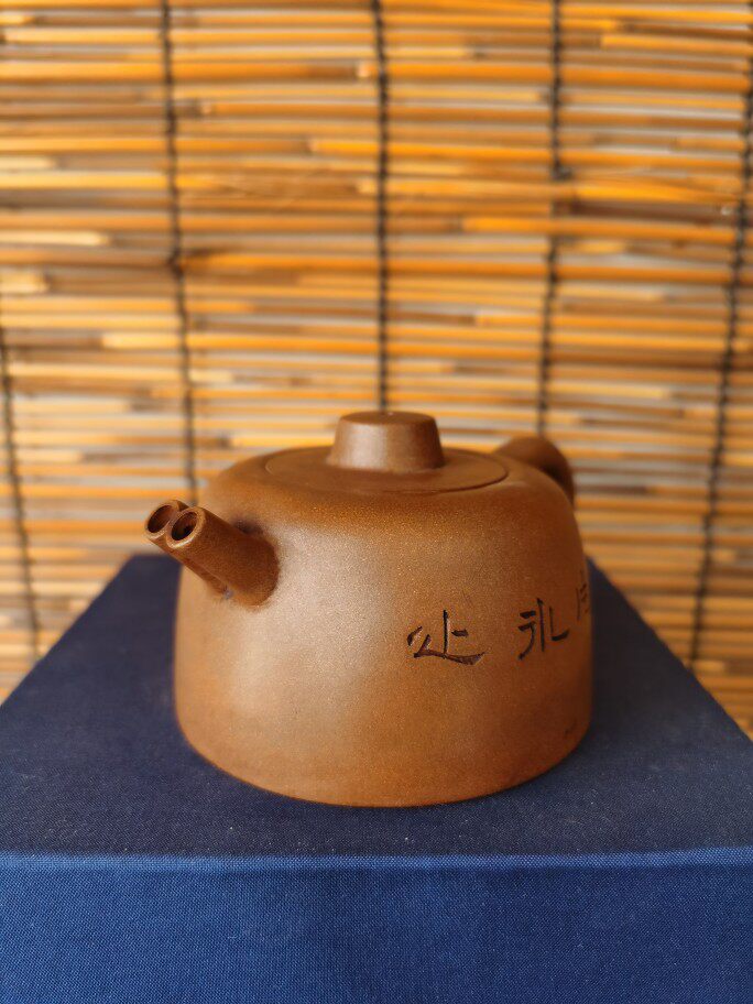 早期老紫砂壶，清代老紫砂壶，2茶壶