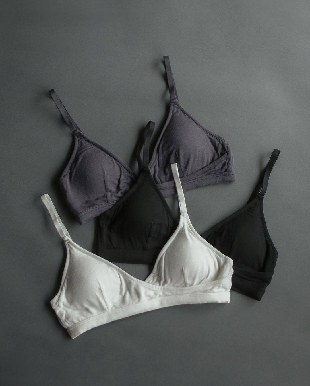 包税包邮日本代购sacre定番简约纯色舒适薄款无钢圈文胸内衣女夏