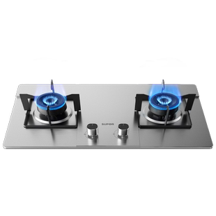 苏泊尔MS29S不锈钢燃气灶煤气灶双灶家用嵌入式天然气液化气灶台