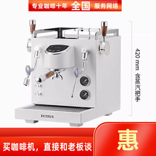 柏翠PE3922 3900 3888双锅炉家用咖啡机商用半自动意式奶泡浓缩机
