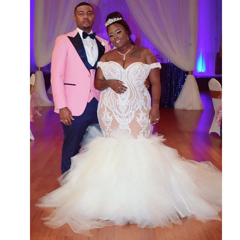 kapokdressy plus size illusion mermaid wedding dresses off s