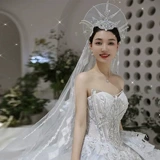 Длинные формальные платья без рукавов роскошные бисера