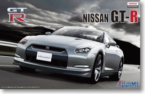 富士美 拼装车模 nissan gt-r r35 03767日产跑车汽车模型1/24