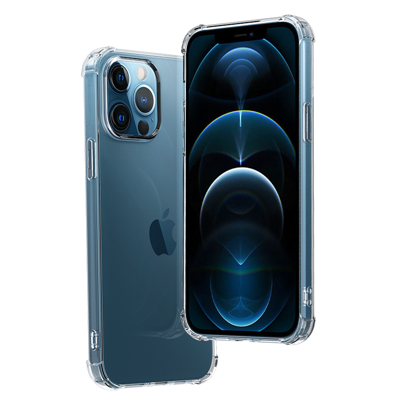 适用苹果13手机壳iPhone13pro max硅胶iphone12透明13promax气囊防摔软壳mini镜头全包男士女生简约新款外壳