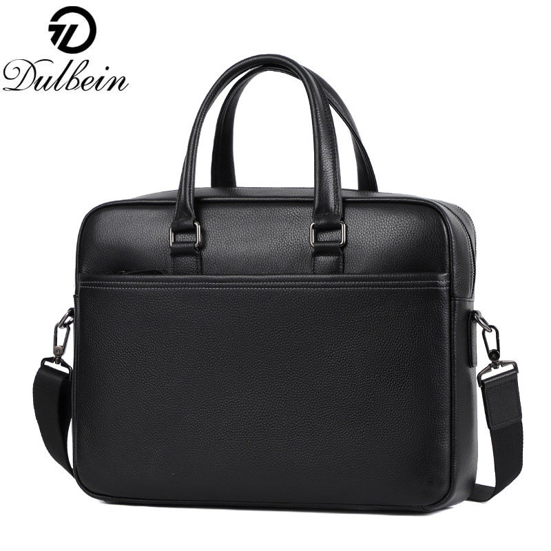 通勤公文包男款商务高级真皮公务员政府防水男士公文包2026新款