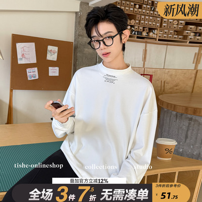 男童打底衫德绒中大童秋冬季新款