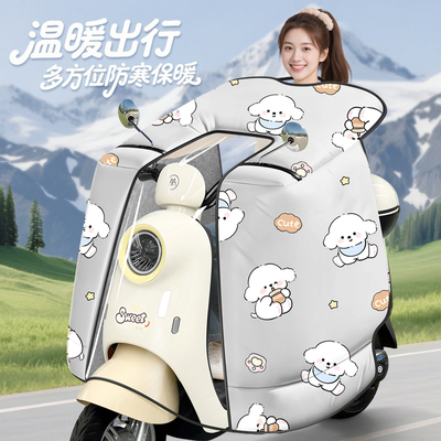 挡风被电动车冬季2025新款