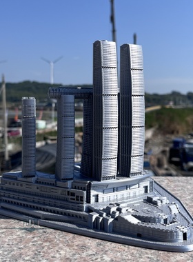 重庆来福士模型重庆地标建筑摆件简约旅游纪念品朝天门建筑工艺品