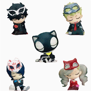 睡姿肩靠肩 现货 TTA P5R 日本扭蛋手办摆件 女神异闻录5