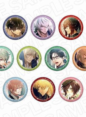 甘乐屋 现货 Collar×Malice 插画风格角色立绘vol.3全息闪光吧唧