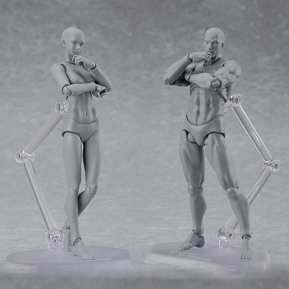 现货 maxfactory 手办素体灰色 figma archetype next gray color
