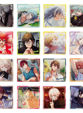 预定  IDOLiSH7 爱娜娜 偶像星愿 Sol 流沙闪粉 亚克力杯垫 vol.3