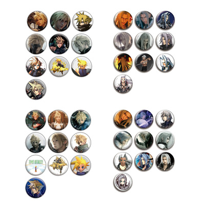 预定 最终幻想7 FF7 SE 克劳德 萨菲罗斯 个人池徽章吧唧