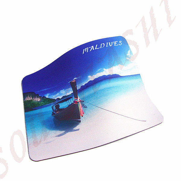 热卖特价 马尔代夫纪念品 创意礼品电脑周边帆船鼠标垫