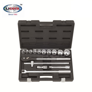 15件3 60001F机修套筒套装 ALK 系列重型套筒组 美国力可达