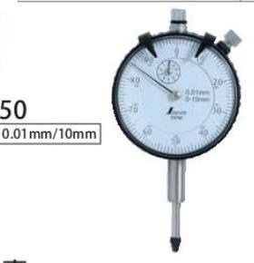 日本亲和SHINWA企鹅机械百分表带耳坠标准型0-10mm精度0.01 73750
