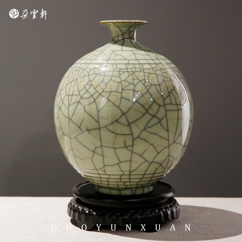 朵云轩青瓷浙江龙泉客厅大师作品