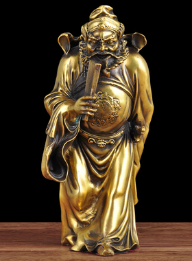 钟馗家居客厅供奉神像酒柜装饰品
