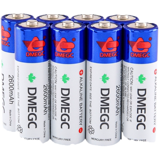 DMEGC5号电池2600毫安专用德施曼凯迪仕指纹智能密码电子门锁电池