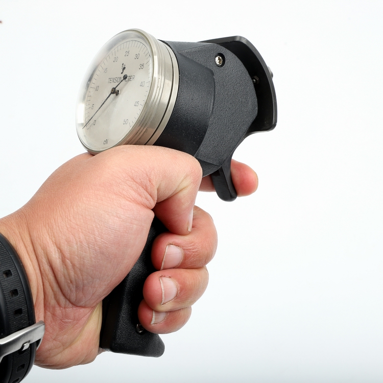 （YG302指针式纱线张力仪）在线张力计检测试50/100/200cN纺织▲