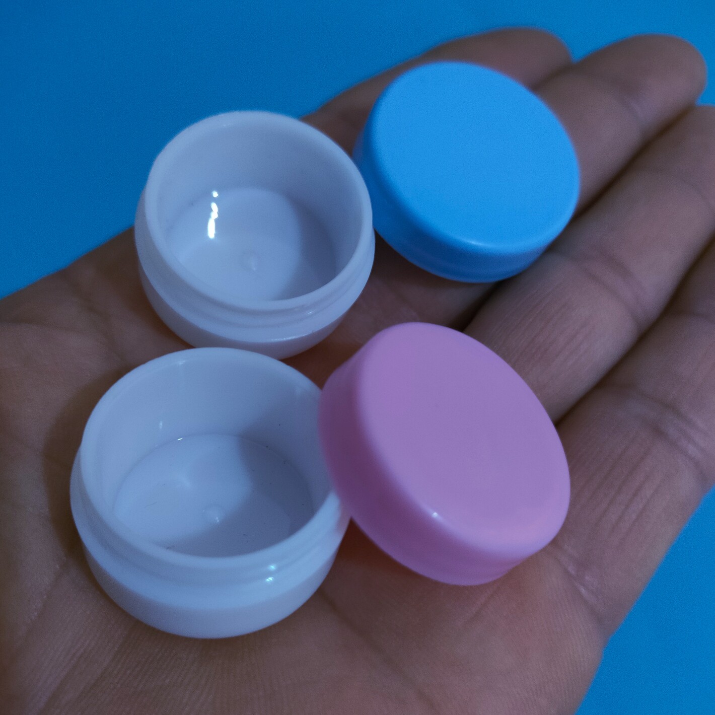 5克软膏面霜膏霜药膏保湿化妆品盒大广口DIY分装盒分装小空瓶包邮