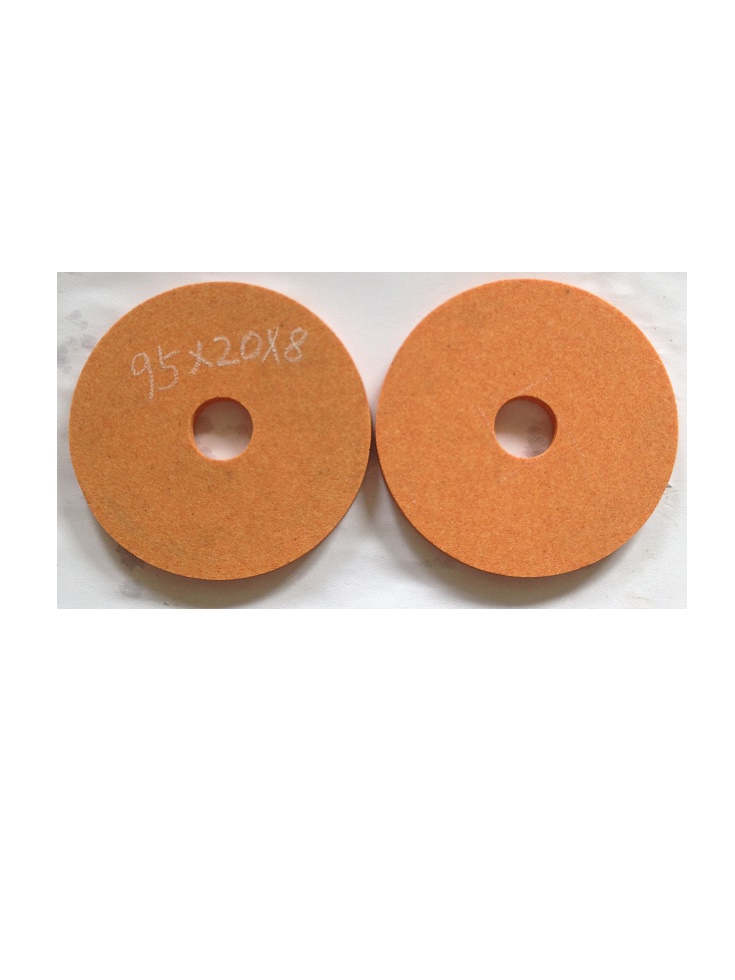 阳光牌240目红刚玉平面砂轮磨刀石直径95x孔20x厚8