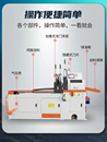 全自动铝切机端面光洁没毛刺型材切割界铝机断铜设备 台式 无尾料