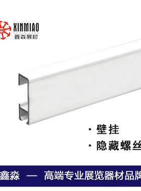 艺术挂画器 STAS挂画器轨道无缝挂画铝轨道导轨隐藏式挂画轨道