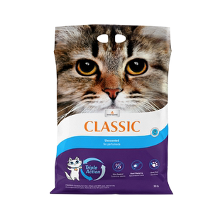 北美原装进口晶钻猫砂15/30磅钠基矿石猫砂双重抑菌除臭低尘猫砂