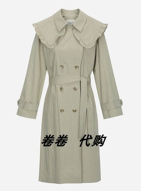 直邮 韩国正品代购【Thursday Island】斗篷风衣T232MCT532W