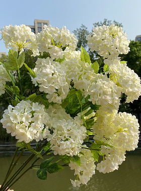 花艺仿真仿真花绣球花婚庆绣球花