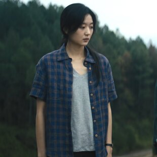 欧洲有罪之身孙千夏雪同款短袖衬衫上衣夏季格子衬衣裤子女衣服潮