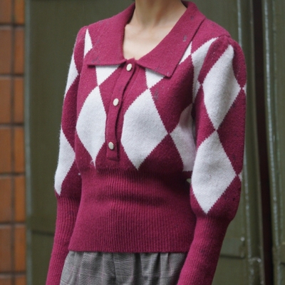 人之初曲梦同款毛衣针织衫